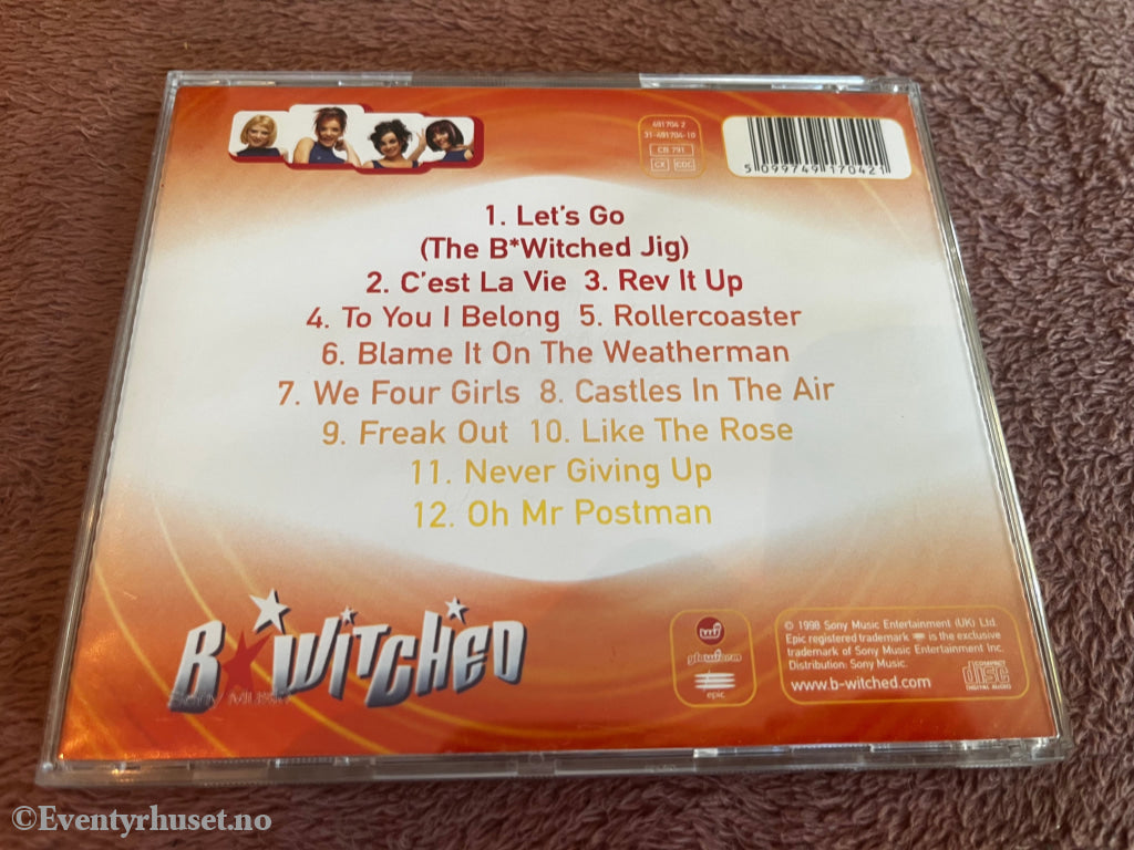 B*Witched. 1998. B*Witched. Musikk på CD.