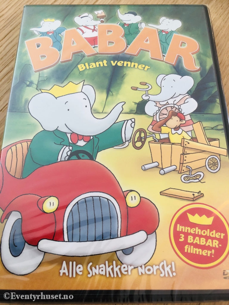 Babar. 1989. Blant Venner. Dvd. Ny I Plast! Dvd
