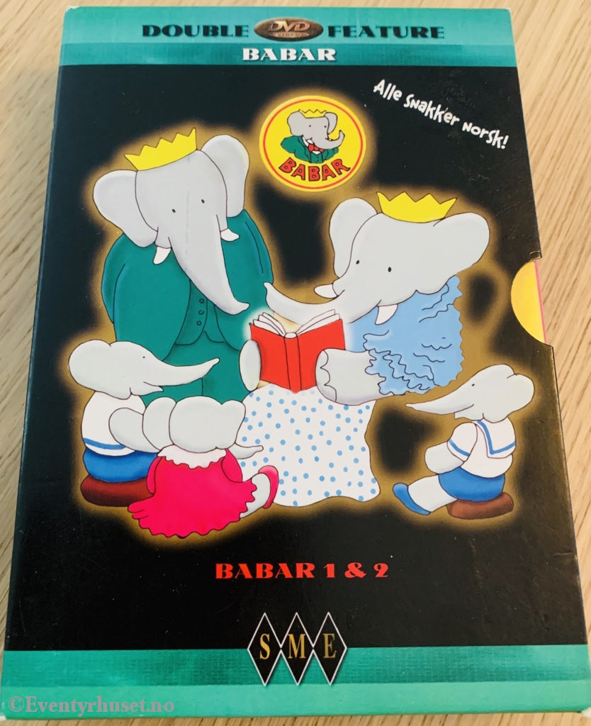 Babar. 1989. Dvd Samleboks.