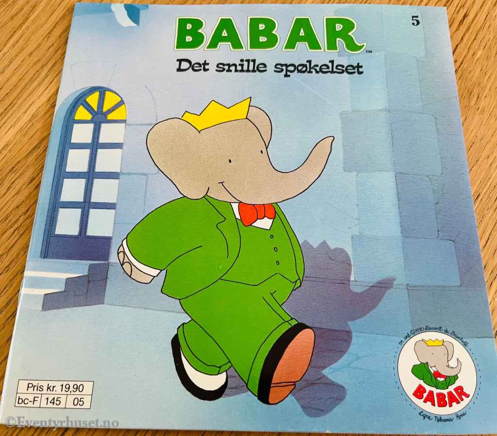 Babar - Det Snille Spøkelset. 1990. Hefte