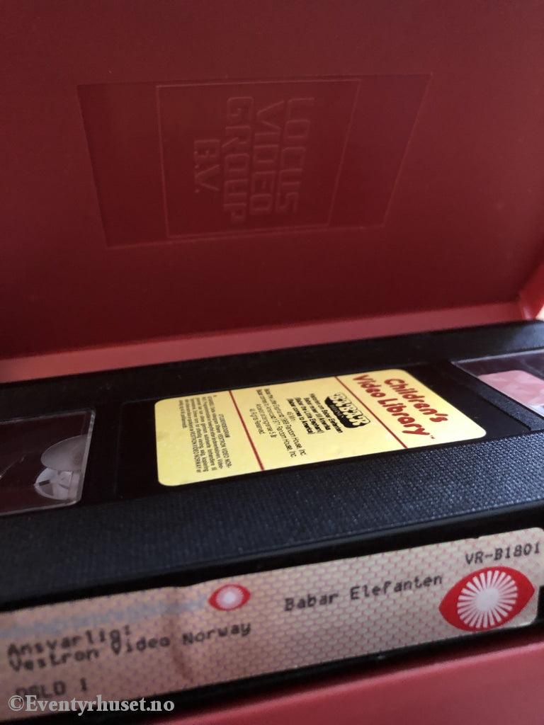 Babar Elefanten. 1988. Vhs Big Box.