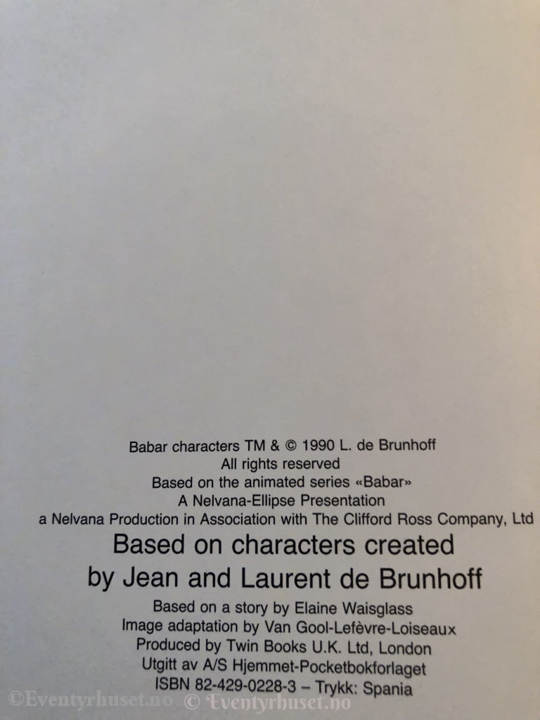 Babar Forteller Historien Om Pianisten. 1990. Fortelling