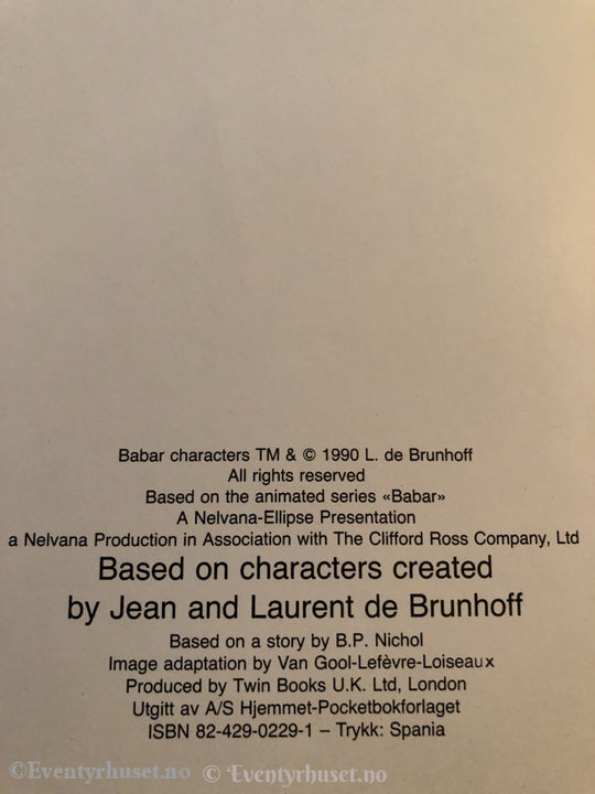 Babar Forteller Historien Om Verdens Beste Gave. 1990. Fortelling