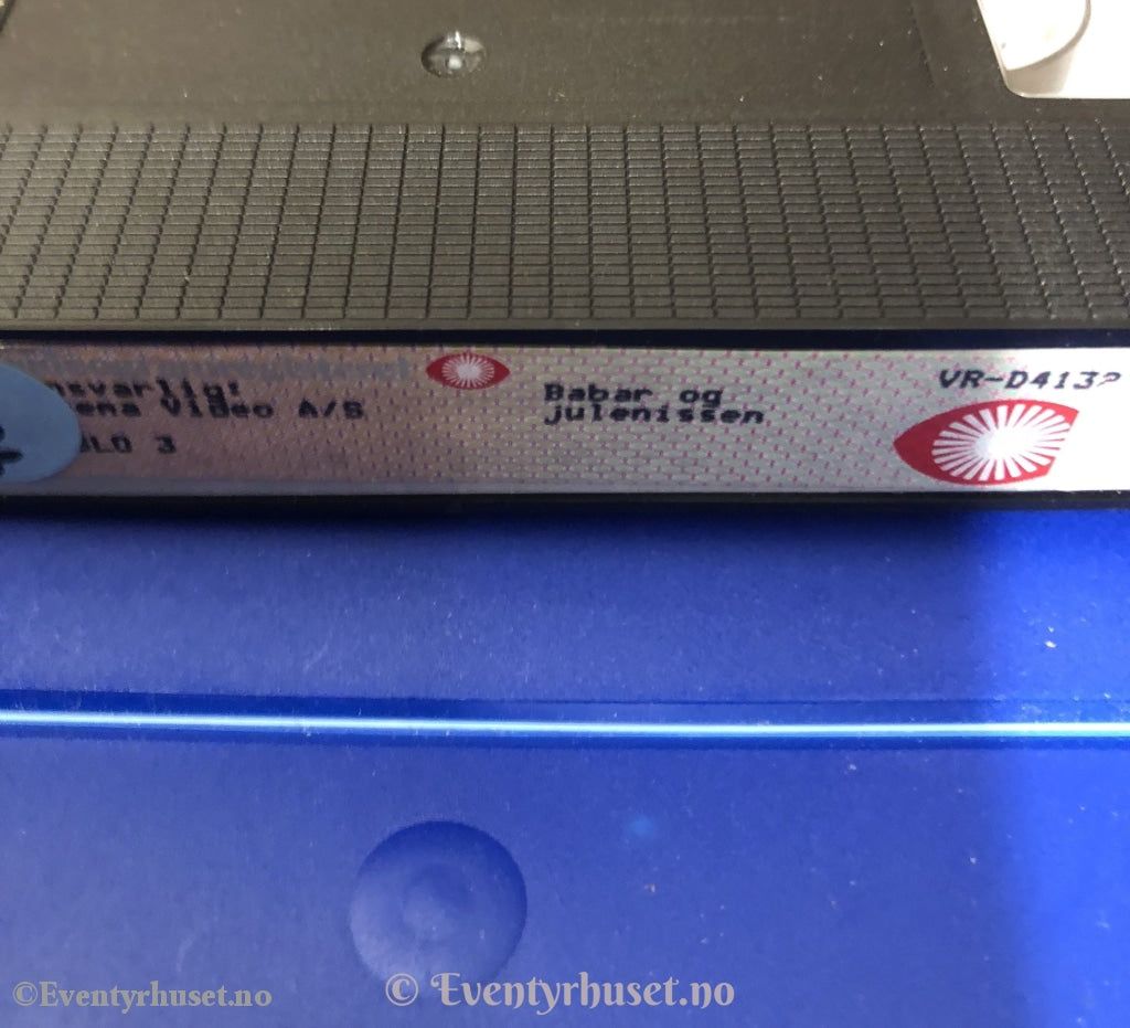 Babar Og Julenissen. 1989. Vhs Big Box.