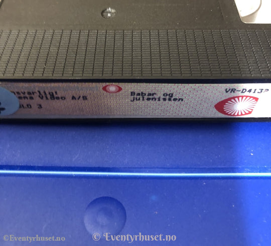 Babar Og Julenissen. 1989. Vhs Big Box.