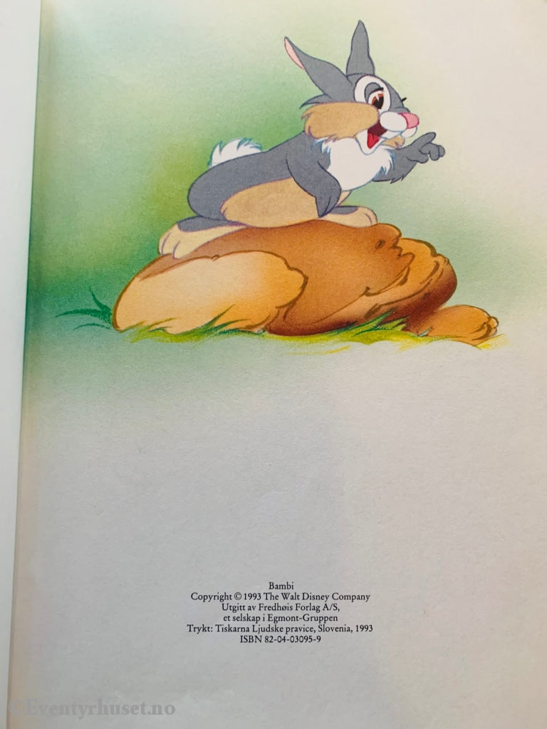 Bambi. 1993. Fortelling