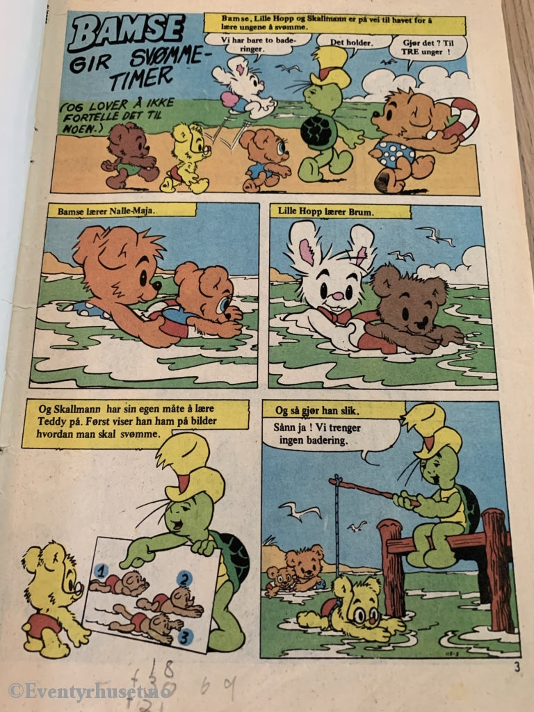 Bamse. 06/1983. Tegneserieblad