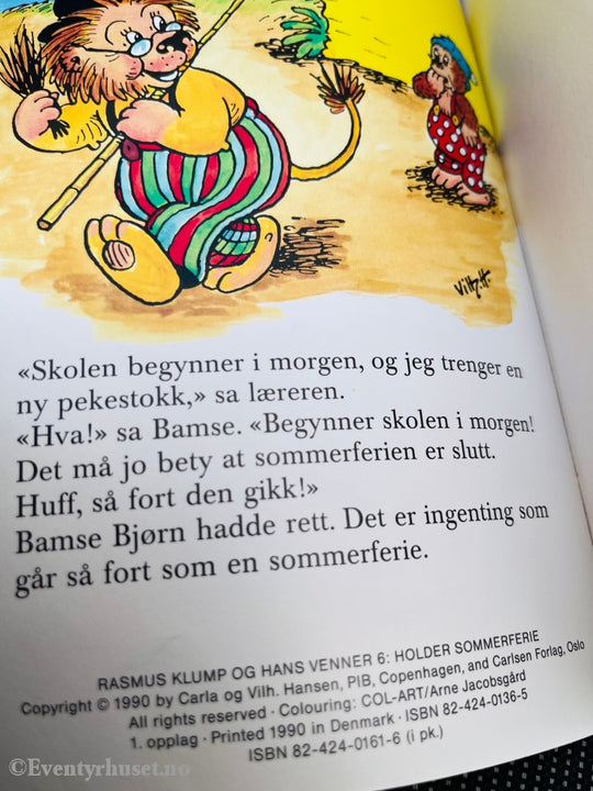 Bamse Bjørn Har Sommerferie. Hefte