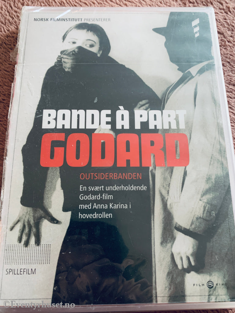Bande à part (1964). DVD. Ny i plast!