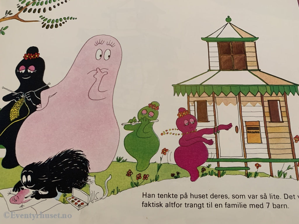 Barbapappas Nye Hus. 1975. Fortelling