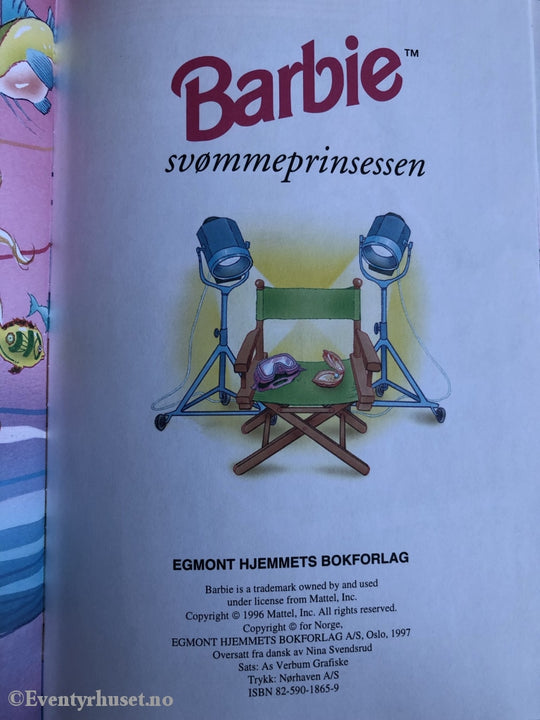 Barbie. 1997. Svømmeprinsessen. Fortelling