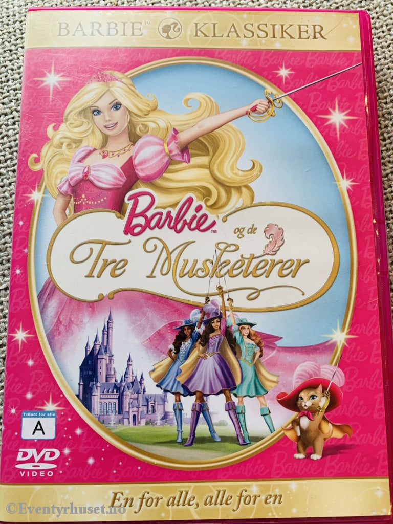Barbie - De Tre Musketerer. 2009. Dvd. Dvd