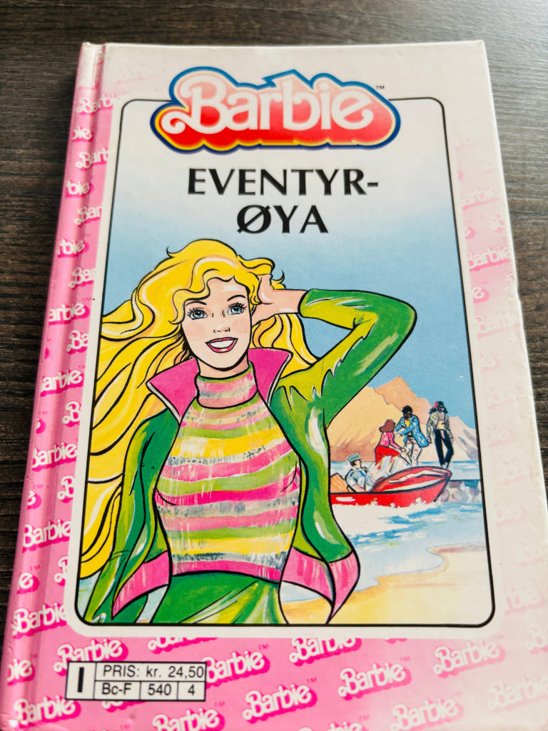Barbie – Eventyrøya. Bok.