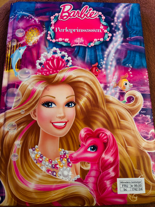 Barbie – Perleprinsessen. Bok.