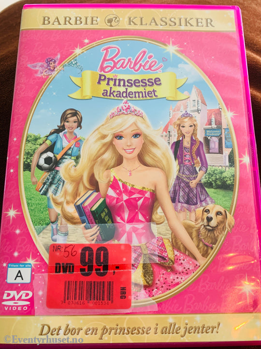 Barbie - Prinsesseakademiet. DVD.