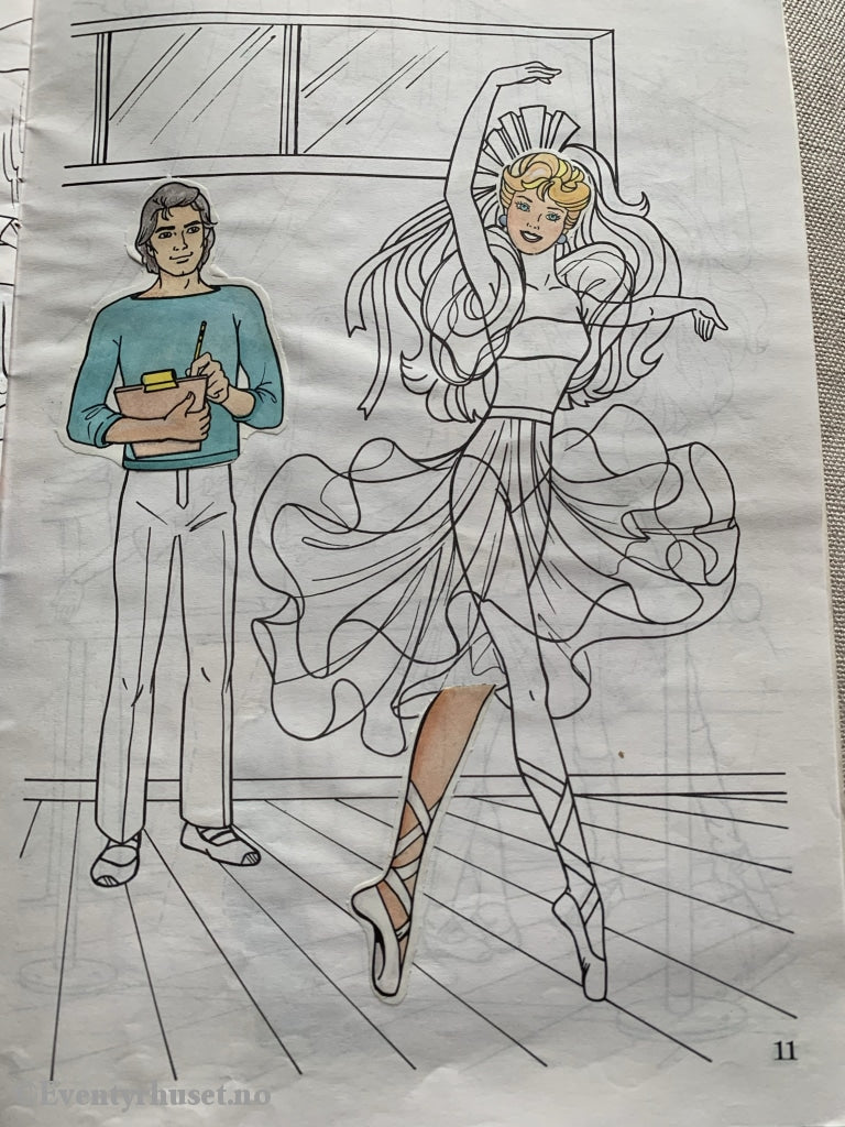 Barbie Sticker Fun. Klistremerkealbum (Brukt).