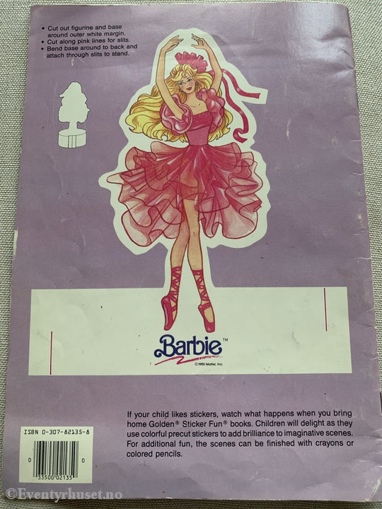 Barbie Sticker Fun. Klistremerkealbum (Brukt).