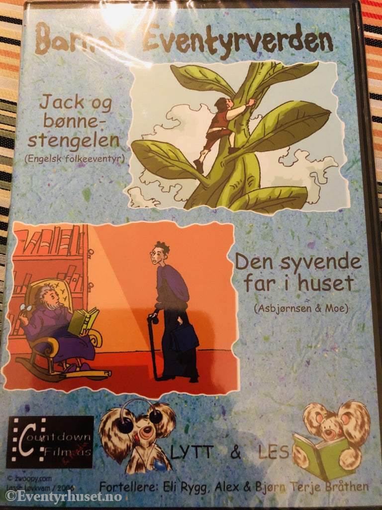 Barnas Eventyrverden - Jack Og Bønnestengelen / Den Syvende Far I Huset (Asbjørnsen & Moe).