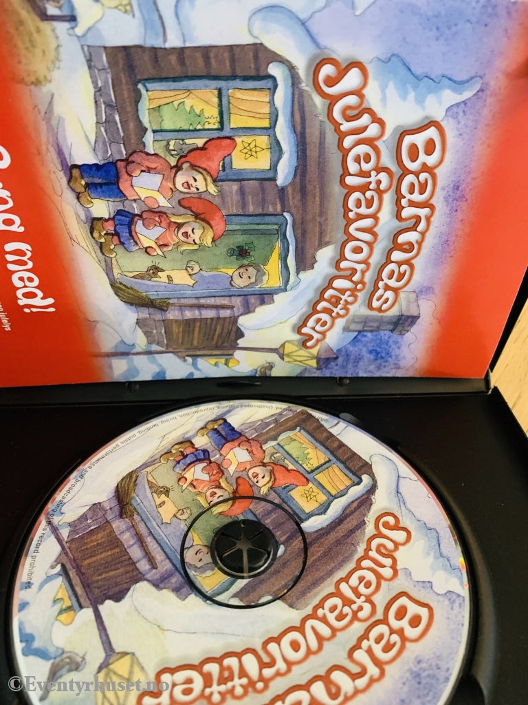 Barnas Julefavoritter. Cd + Bok.