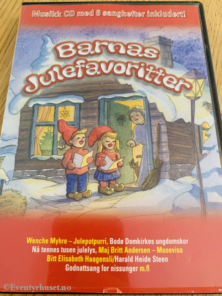Barnas Julefavoritter. Cd + Bok.