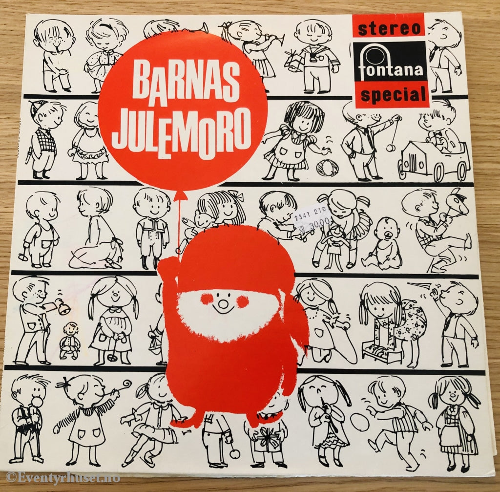 Barnas Julemoro. 1968. Lp. Lp Plate