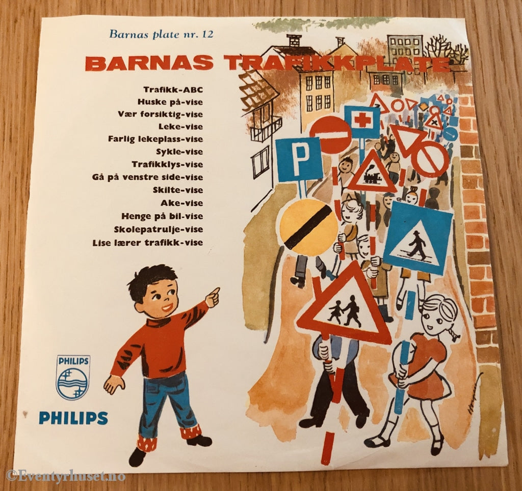 Barnas Plater Nr. 12. Trafikkplate. Ep-Singel. Ep