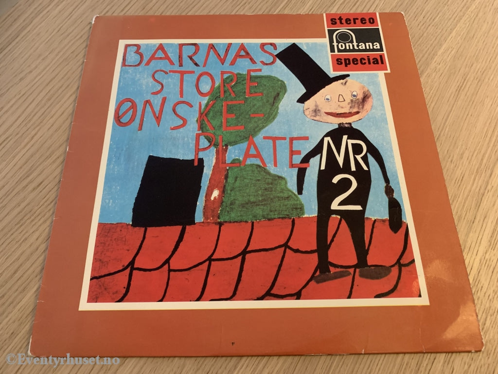 Barnas Store Ønskeplate Nr. 2. 1970. Lp. Lp Plate