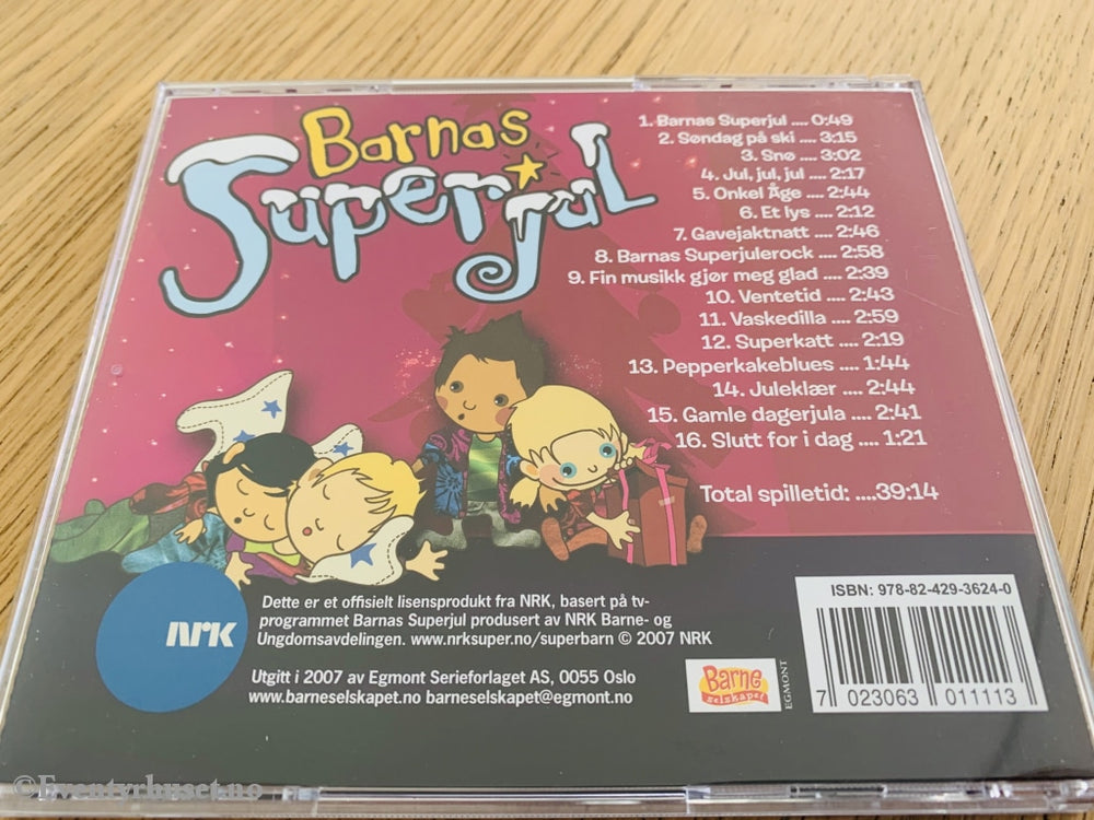 Barnas Superjul (Nrk). 2007. Cd. Cd