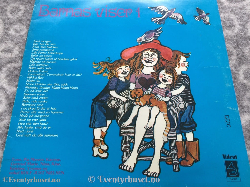 Barnas Viser 1. 1977. Lp. Lp Plate