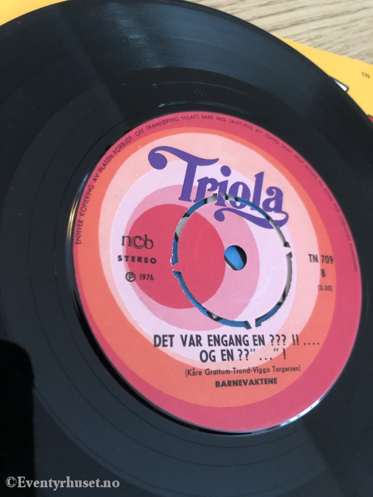 Barnevaktene. 1976. Kvakk Kvakk. Ep-Singel. Ep