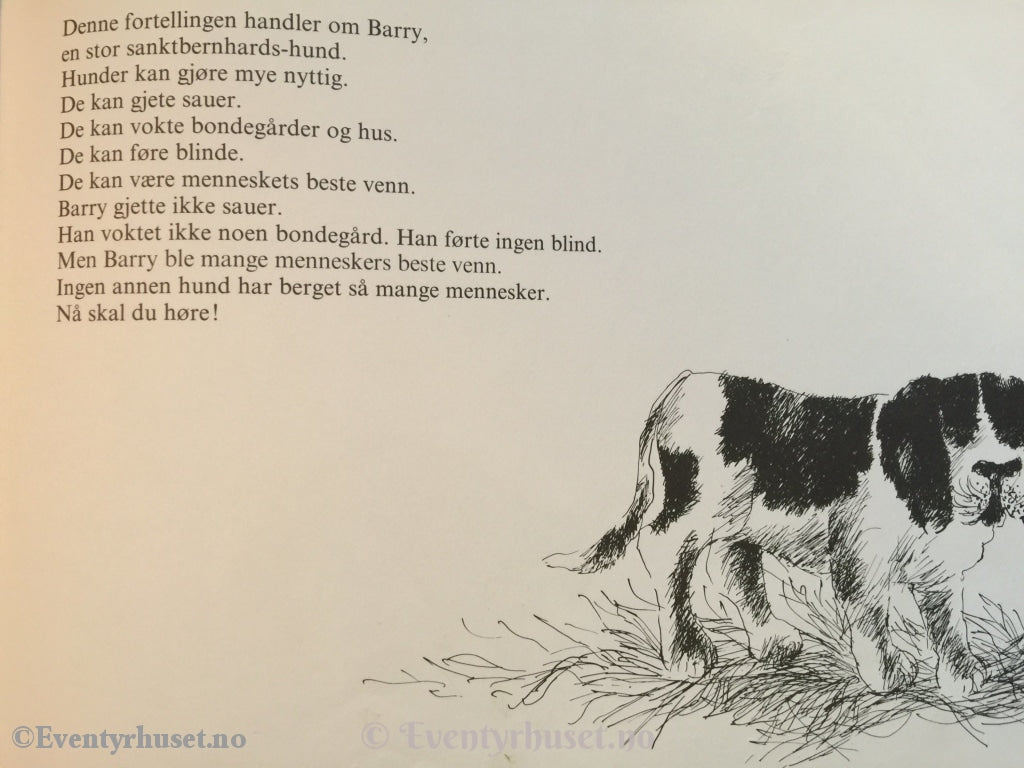 Barry. 1967. Fortelling