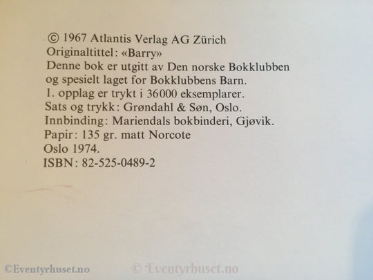Barry. 1967. Fortelling