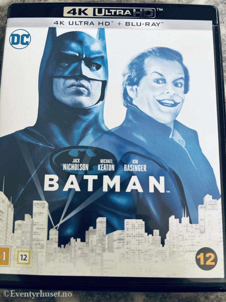 Batman. 1989. 4K Ultra HD + Blu-ray.