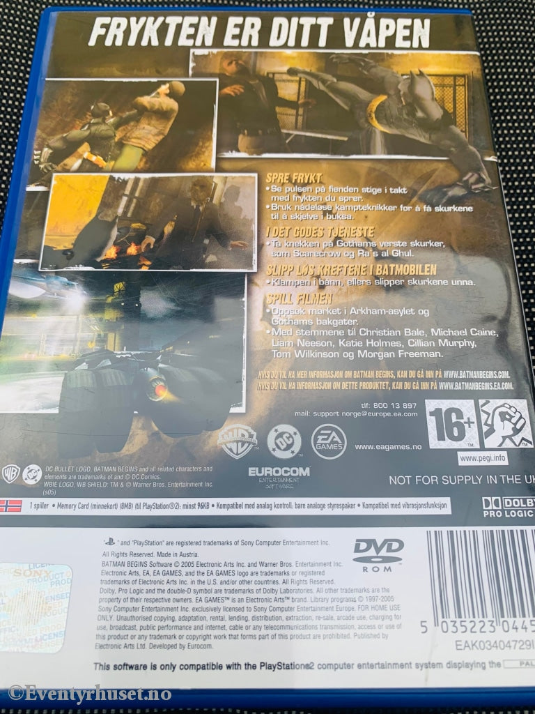 Batman Begins. Ps2. Ps2
