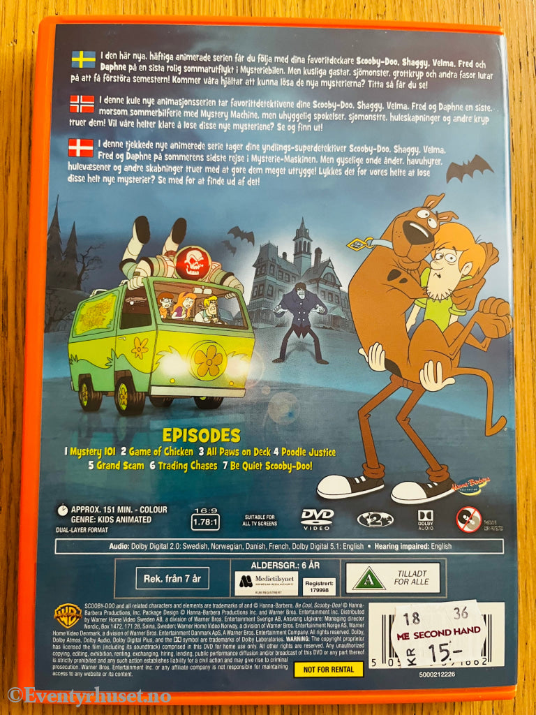 Be Cool Scooby-Doo! Season One Volume One 2015 DVD
