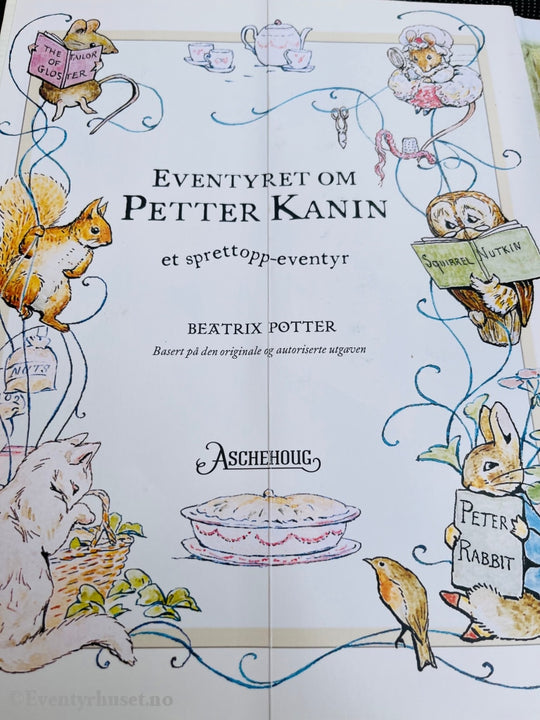 Beatrix Potter. Eventyret Om Petter Kanin (Nrk). Et Sprettopp - Eventyr (En Poppopp Bok)! Fortelling