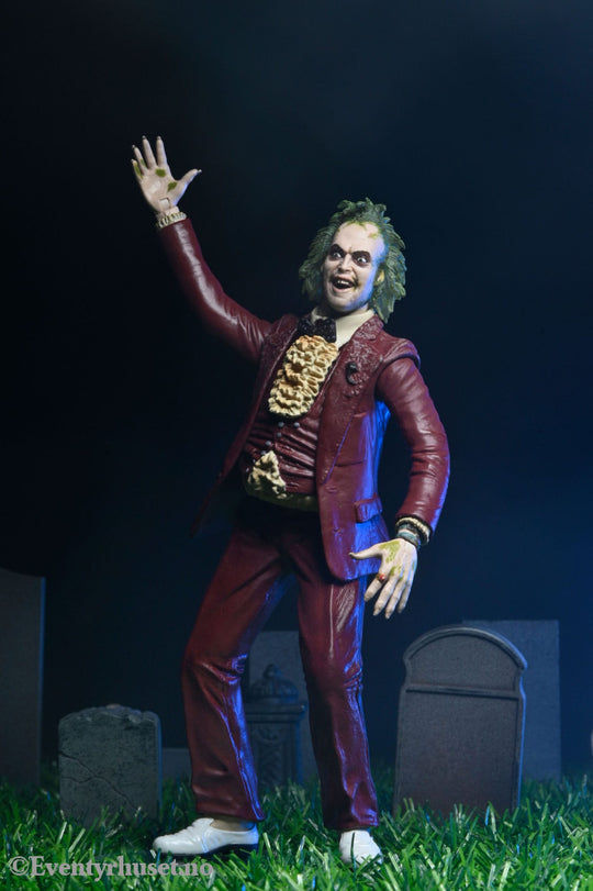 Beetlejuice 1988 Action Figure Beetlejuice Red Tuxedo 18 cm. Mint In Sealed Box (MISB)! Actionfigur