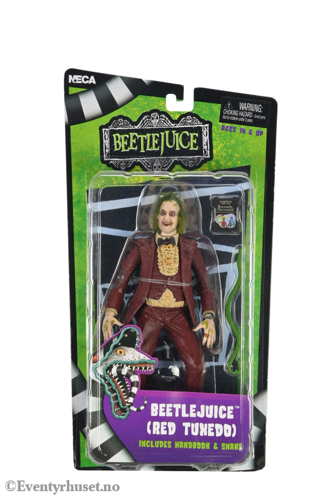 Beetlejuice 1988 Action Figure Beetlejuice Red Tuxedo 18 cm. Mint In Sealed Box (MISB)! Actionfigur
