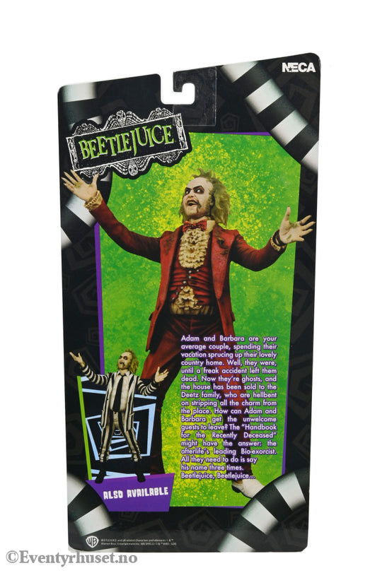 Beetlejuice 1988 Action Figure Beetlejuice Red Tuxedo 18 cm. Mint In Sealed Box (MISB)! Actionfigur