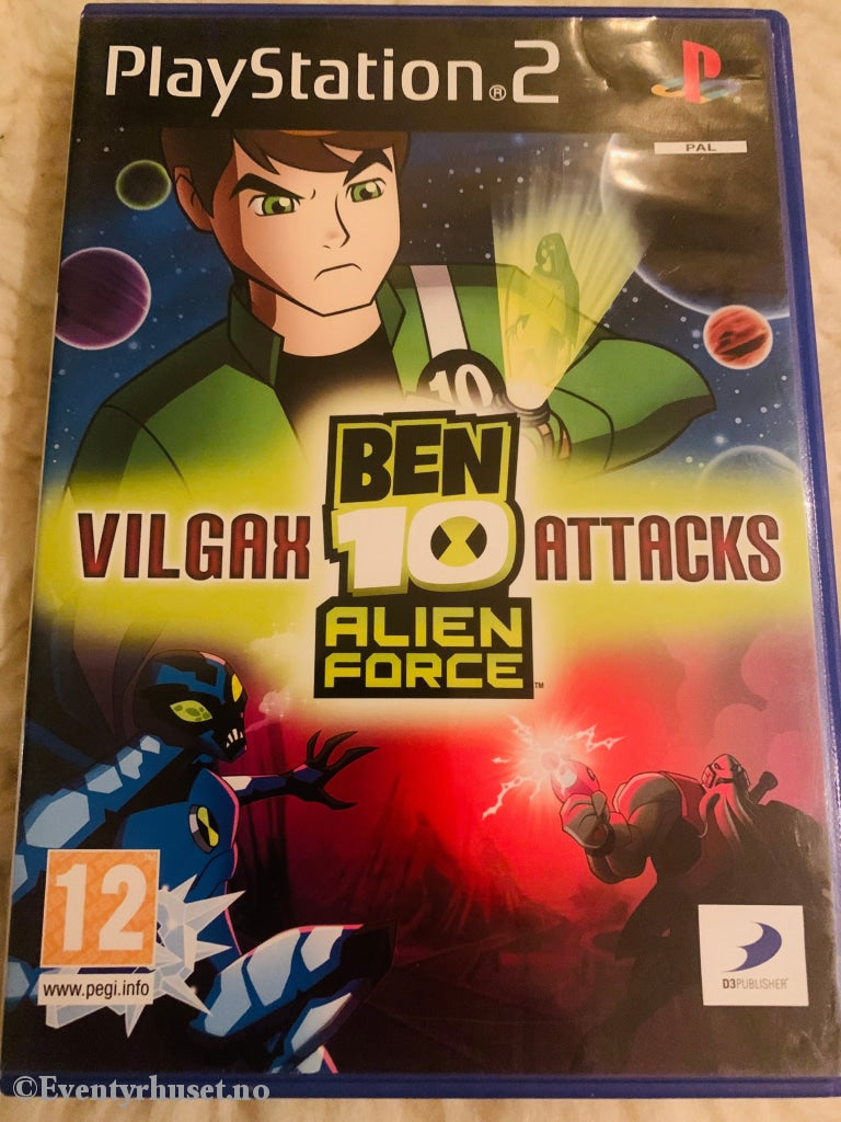 Ben 10 - Vilgax Attacks. PS2. – Eventyrhuset