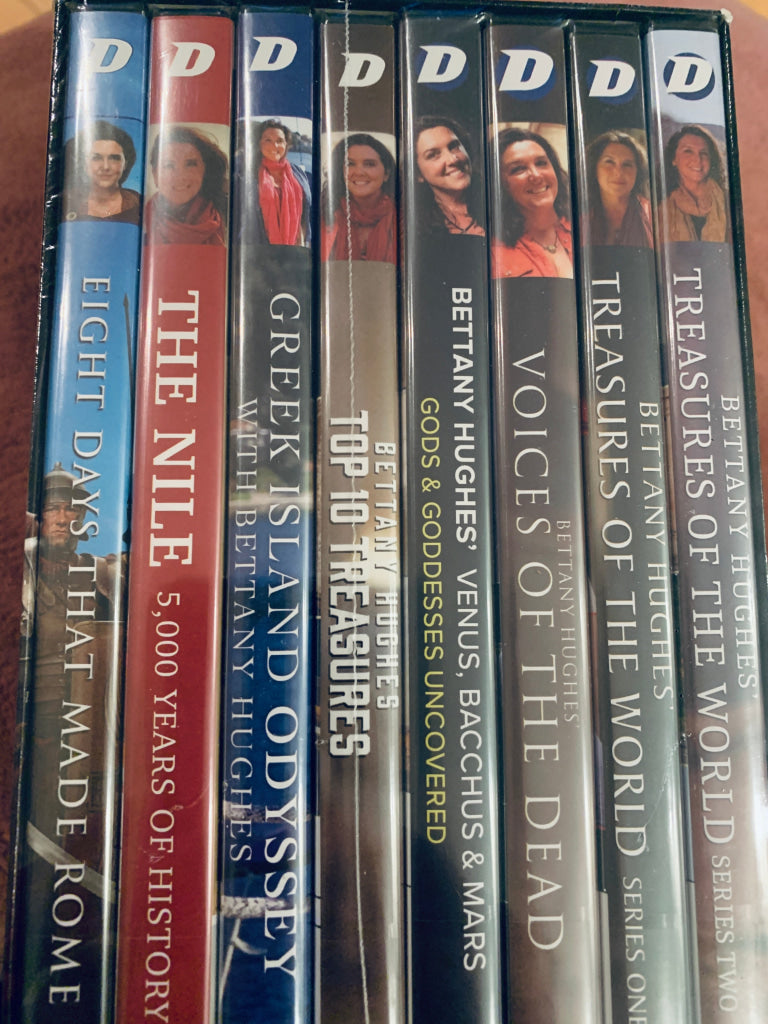 Bettany Hughes The Definitive History Collection. DVD samleboks. Ny I plast!