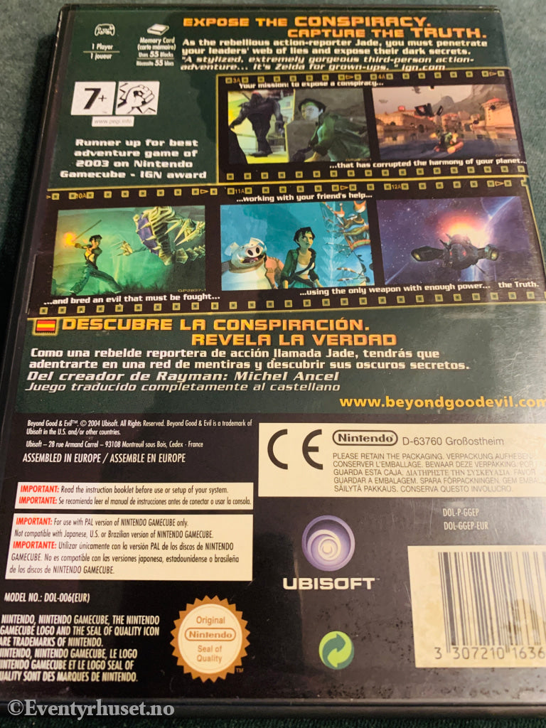 Beyond Good & Evil. Gamecube.