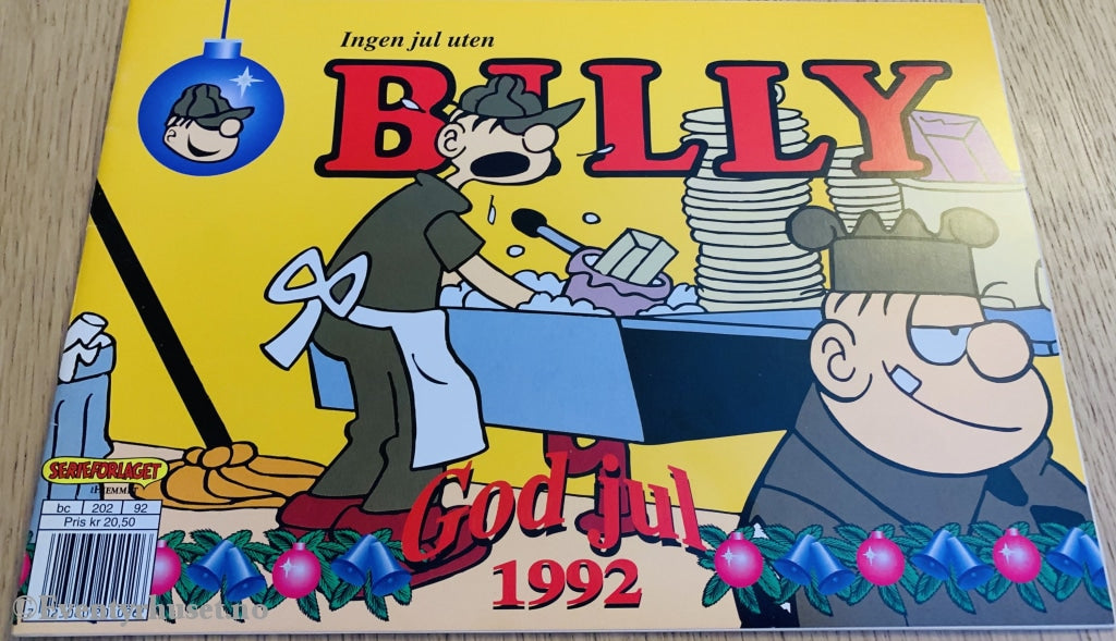 Billy. Julen 1992. Julehefter