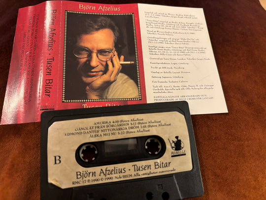Björn Afzelius – Tusen Bitar. Kassett.