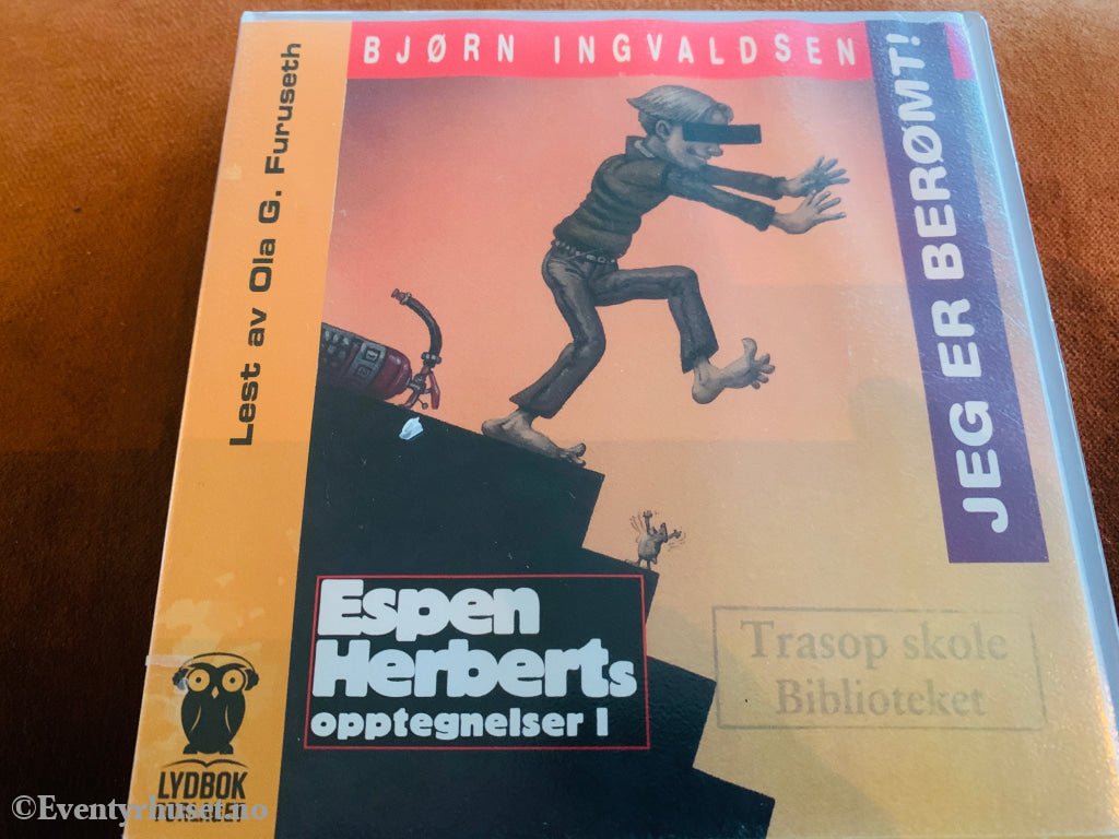 Bjørn Ingvaldsen. Espen Herberts opptegnelser I: Jeg er berømt!. 2004. Lydbok på CD.