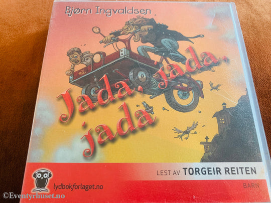 Bjørn Ingvaldsen. Jada, jada, jada. 2003. Lydbok på CD.