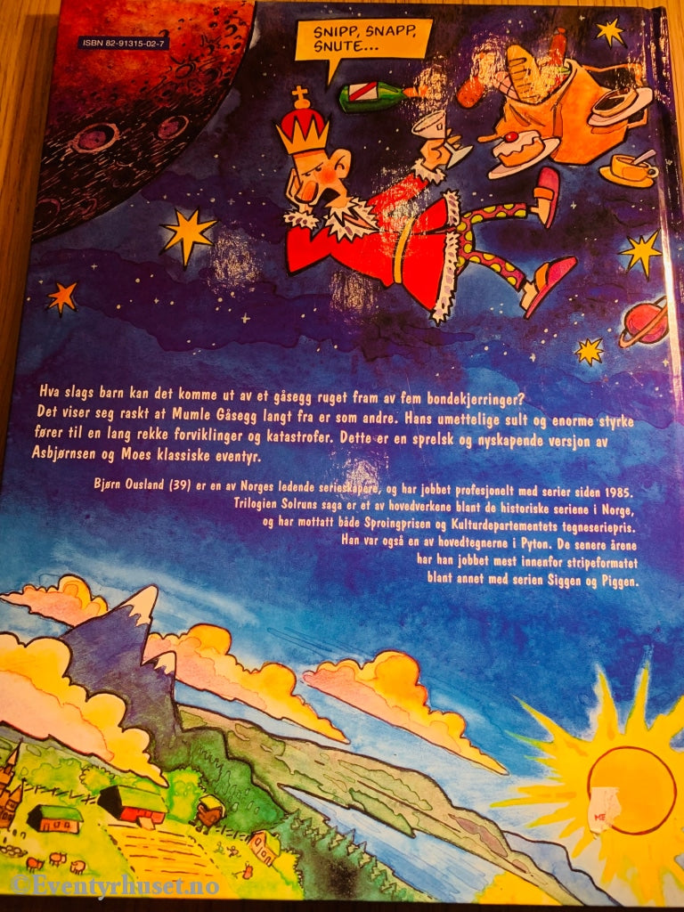 Bjørn Ousland. Mumle Gåsegg - Fritt Etter Asbjørnsen Og Moe. 1999. Tegneseriebok. Fortelling