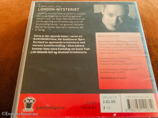 Bjørn Sortland. London-mysteriet. 2002. Lydbok på CD.