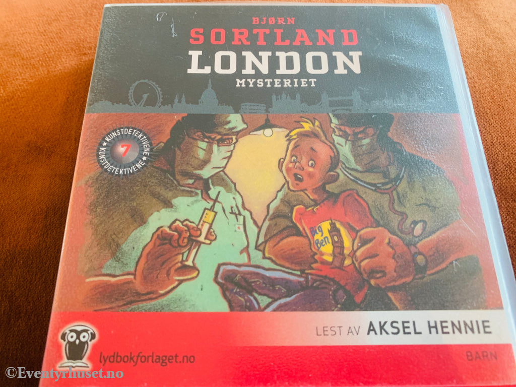 Bjørn Sortland. London-mysteriet. 2002. Lydbok på CD.