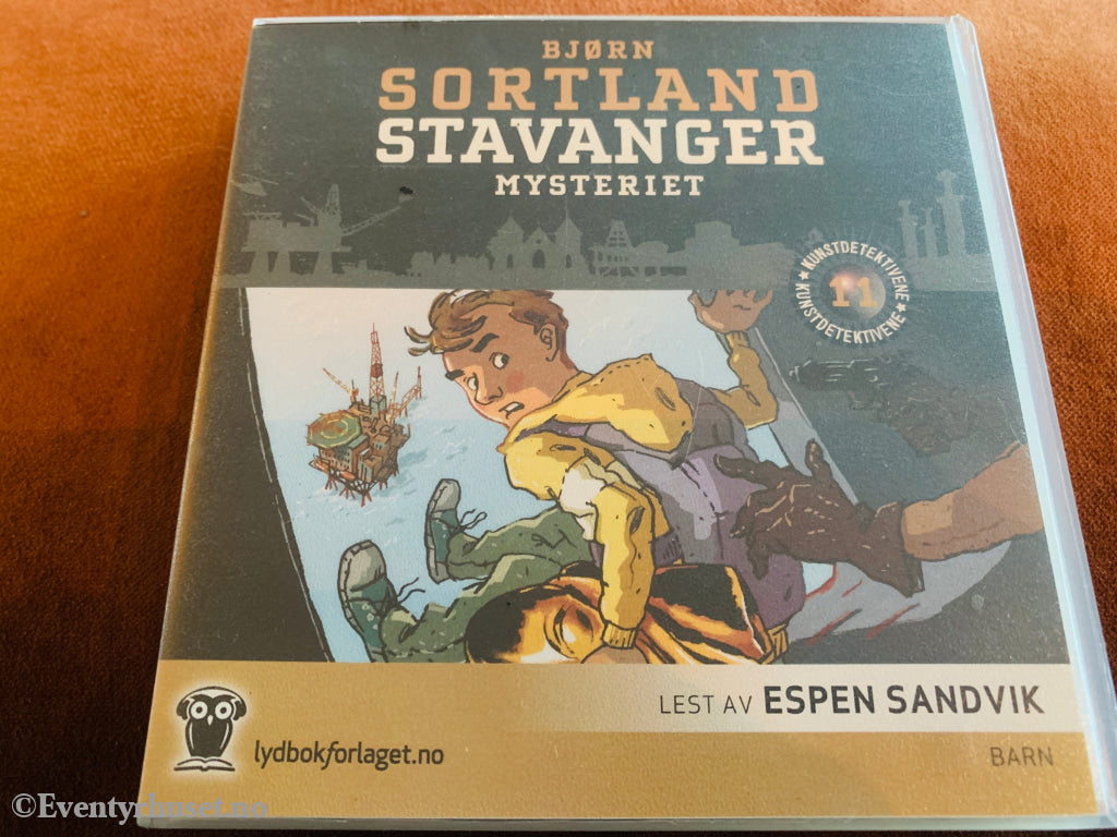 Bjørn Sortland. Stavanger-mysteriet. 2009. Lydbok på CD.